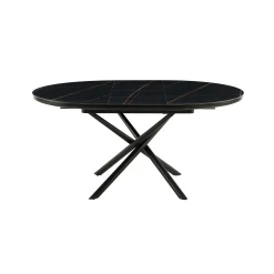 Eetkamertafel Koya Zwart 120 cm