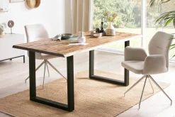 Eetkamertafel Mats Acacia 160x80cm