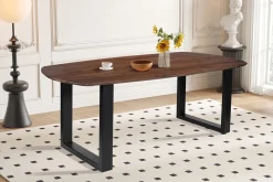 Eetkamertafel Monaco Bruin Ovaal 220 cm