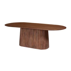 Eetkamertafel River Ovaal Lichtbruin 230 cm