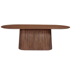 Eetkamertafel River Ovaal Lichtbruin 230 cm