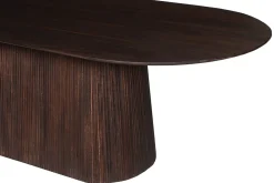 Eetkamertafel River Ovaal Donkerbruin 230 cm