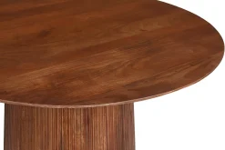 Eetkamertafel River Rond Lichtbruin 130 cm