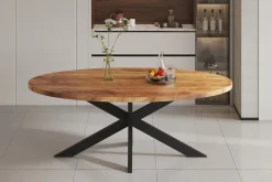 Eetkamertafel Scarlett Magnolia Naturel 200 cm