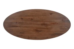 Eetkamertafel Turijn Bruin Ovaal 220 cm