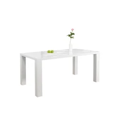 Eettafel Lisboa Wit 140 cm