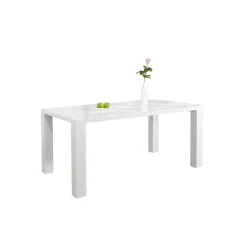 Eettafel Lisboa Wit 180 cm