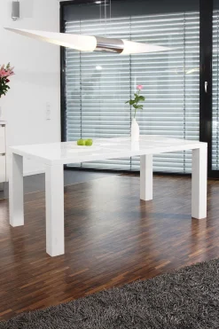 Eettafel Lisboa Wit 160 cm