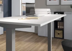 Elektrisch Bureau Ergonoma Lichtgrijs 160 CM