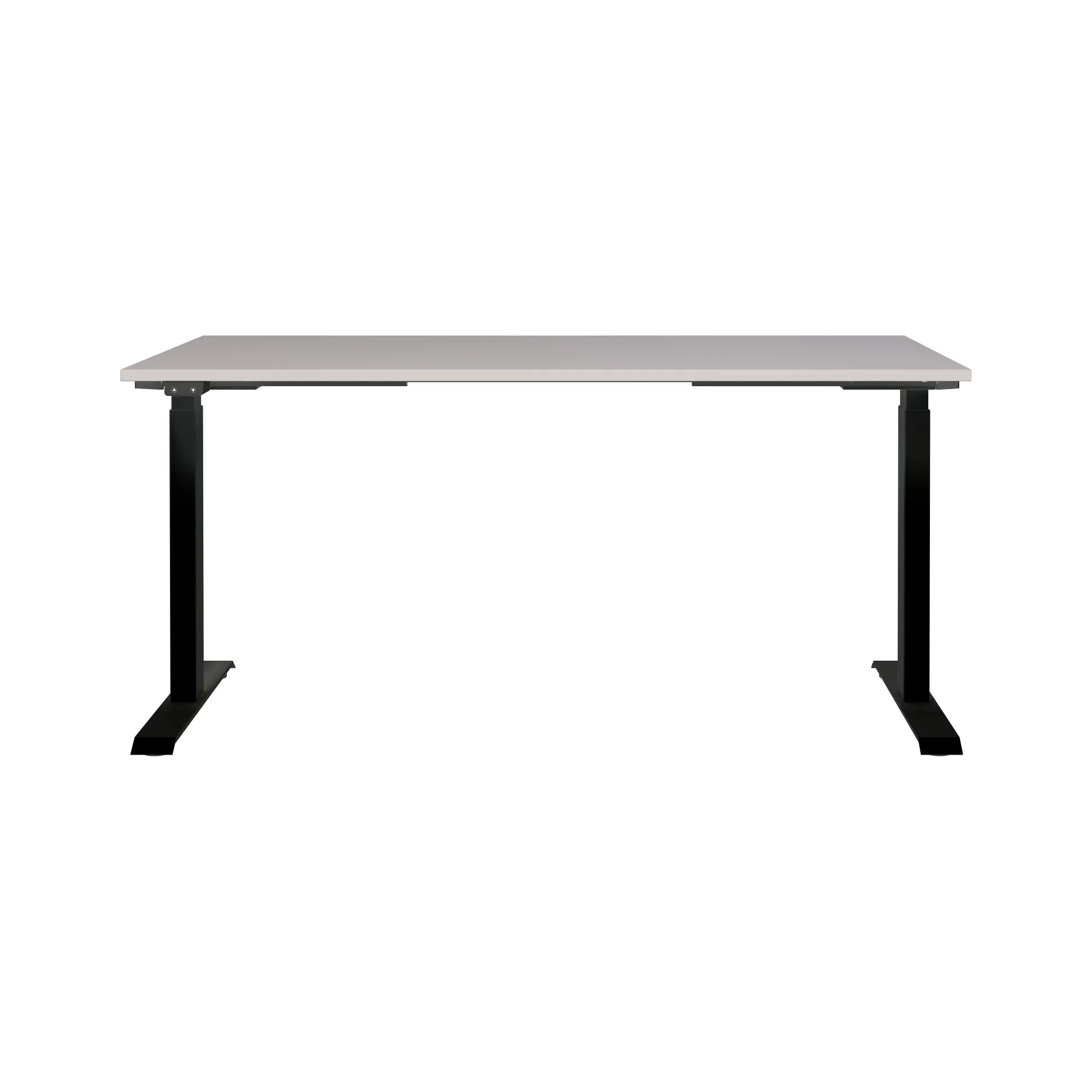 Elektrisch zit-sta Bureau Galileo Kasjmier Zwart 160 cm