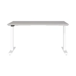 Elektrisch zit-sta Bureau Galileo Kasjmier Wit 140 cm