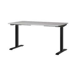Elektrisch zit-sta Bureau Galileo Kasjmier Zwart 140 cm