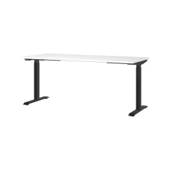Elektrisch zit-sta Bureau Galileo Wit Zwart 180 cm