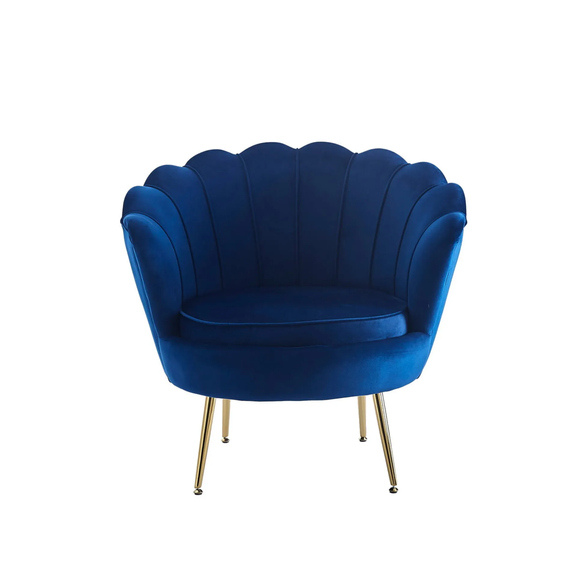 Fauteuil Chanelle Velvet Donkerblauw