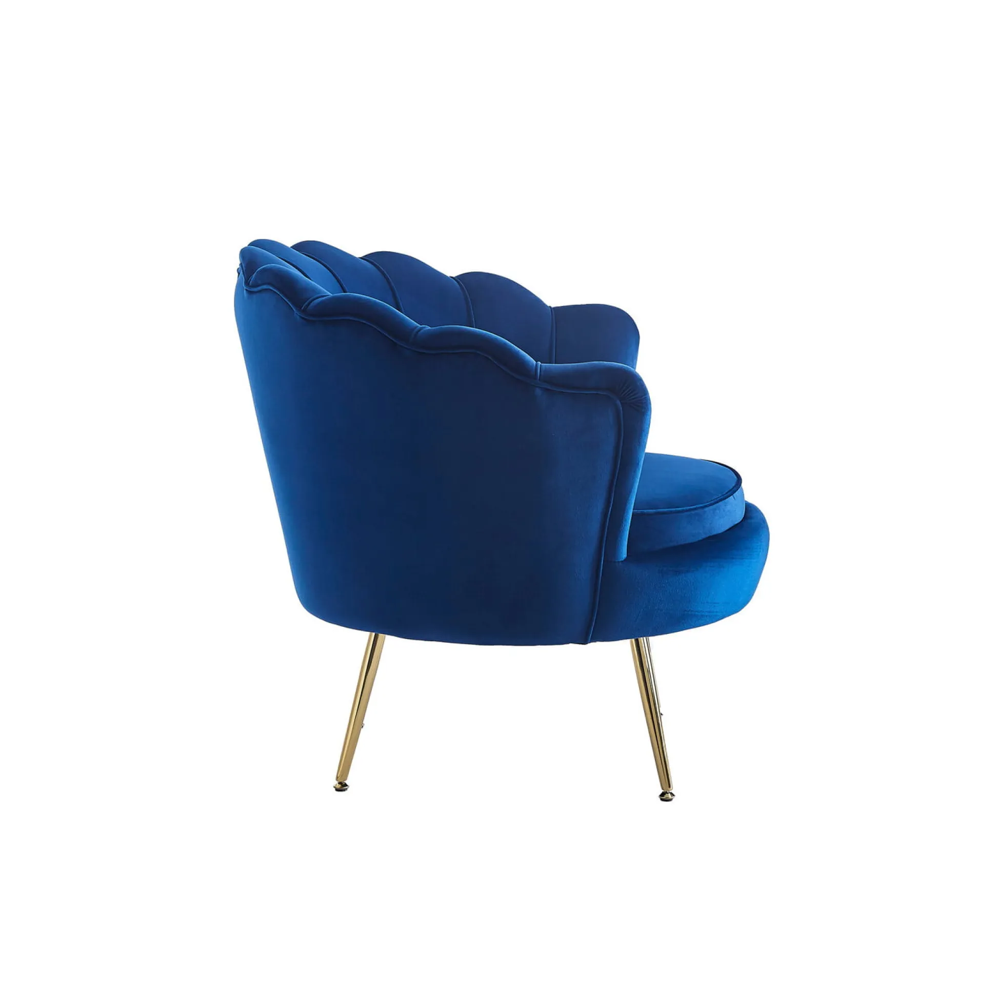 Fauteuil Chanelle Velvet Donkerblauw