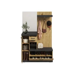 Garderobekast Hermes Matera Artisan Eiken