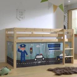 Gordijn Charlie Politie