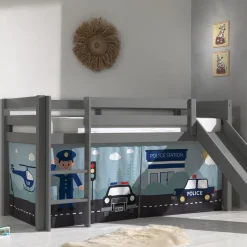 Gordijn Charlie Politie