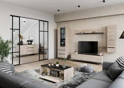 Hangende kast Paxos Eiken