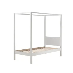 Hemelbed Charlie Wit 90×200 cm