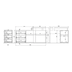 Hoekbureau Pytheas Grafiet Eiken
