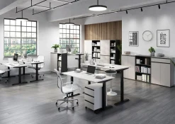 Hoge kantoorkast Chicago Kasjmier 197 cm