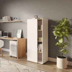 Hoge kantoorkast Orlando Kasjmier 145 cm