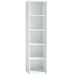 Hoge open kantoorkast Destin Wit