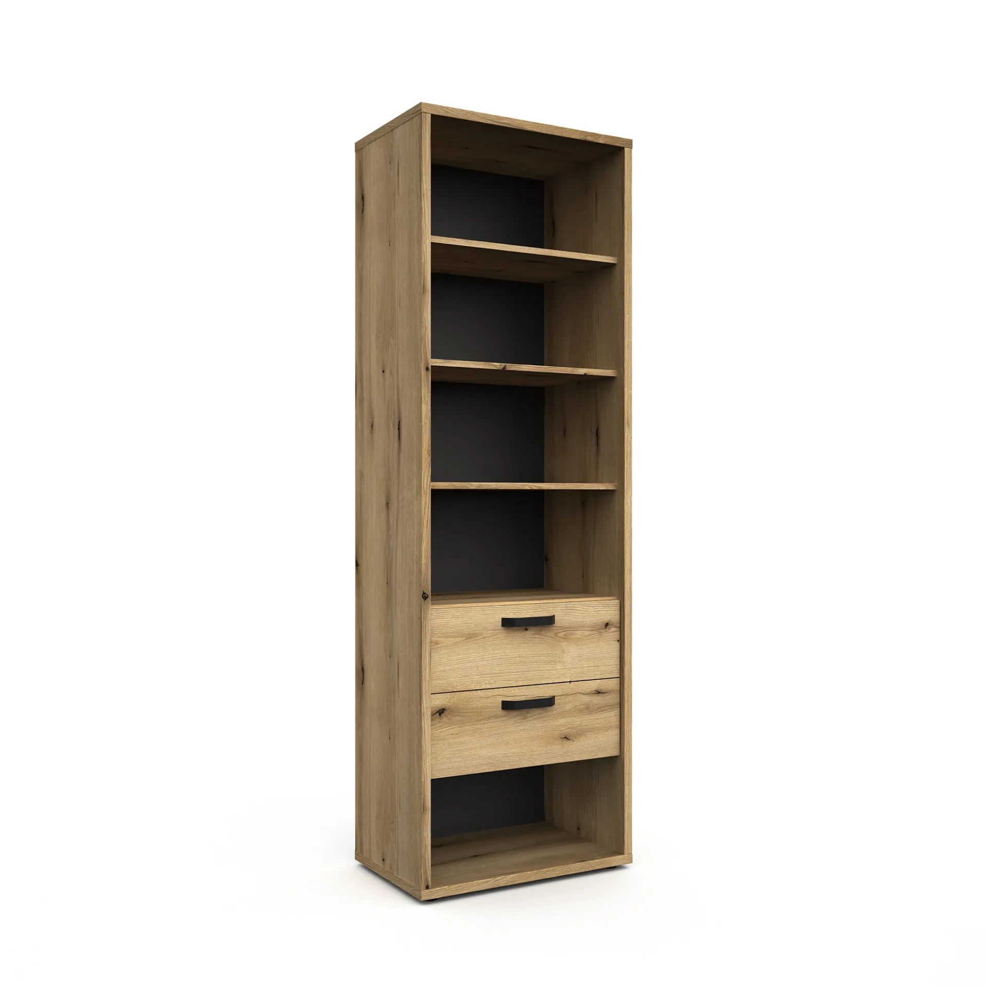 Hoge open kast Mekong Eiken