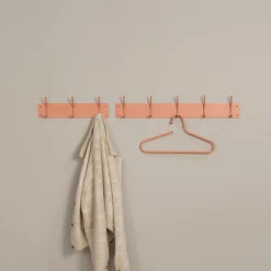 Kapstok Duncan Terracotta 3-haaks