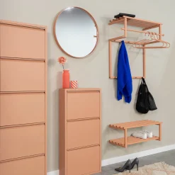 Kapstok Erwin-2 Terracotta