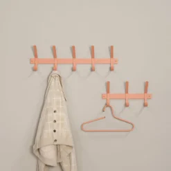 Kapstok Gilbert Terracotta 5-haaks
