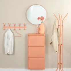 Kapstok Gilbert Terracotta 5-haaks