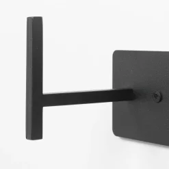 Kapstok Lux Zwart 5-haaks