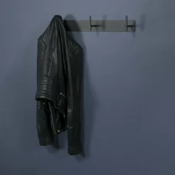 Kapstok Lux Zwart 3-haaks