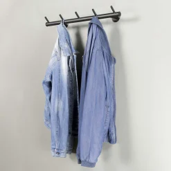 Kapstok Montana Zwart 5-haaks