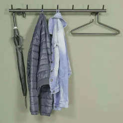 Kapstok Montana Zwart 7-haaks