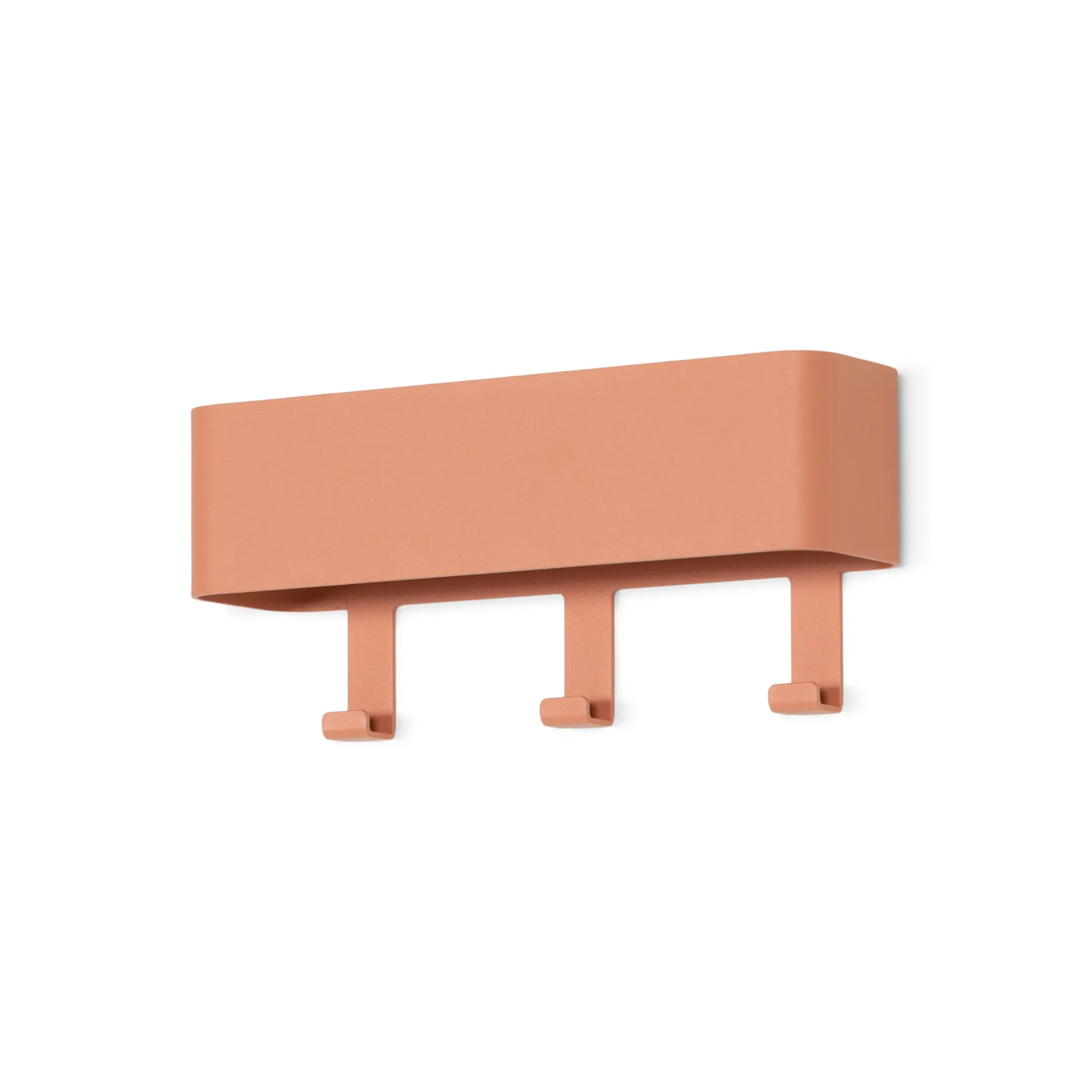 Kapstok Raaf Terracotta 3-haaks