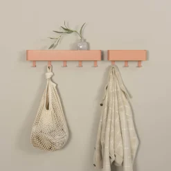 Kapstok Raaf Terracotta 5-haaks