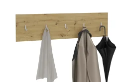 Kapstokpaneel Zeger Artisan Eiken