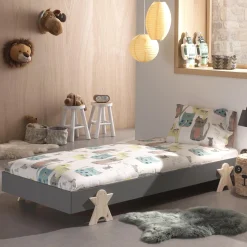 Kinderbed Nynke Grijs