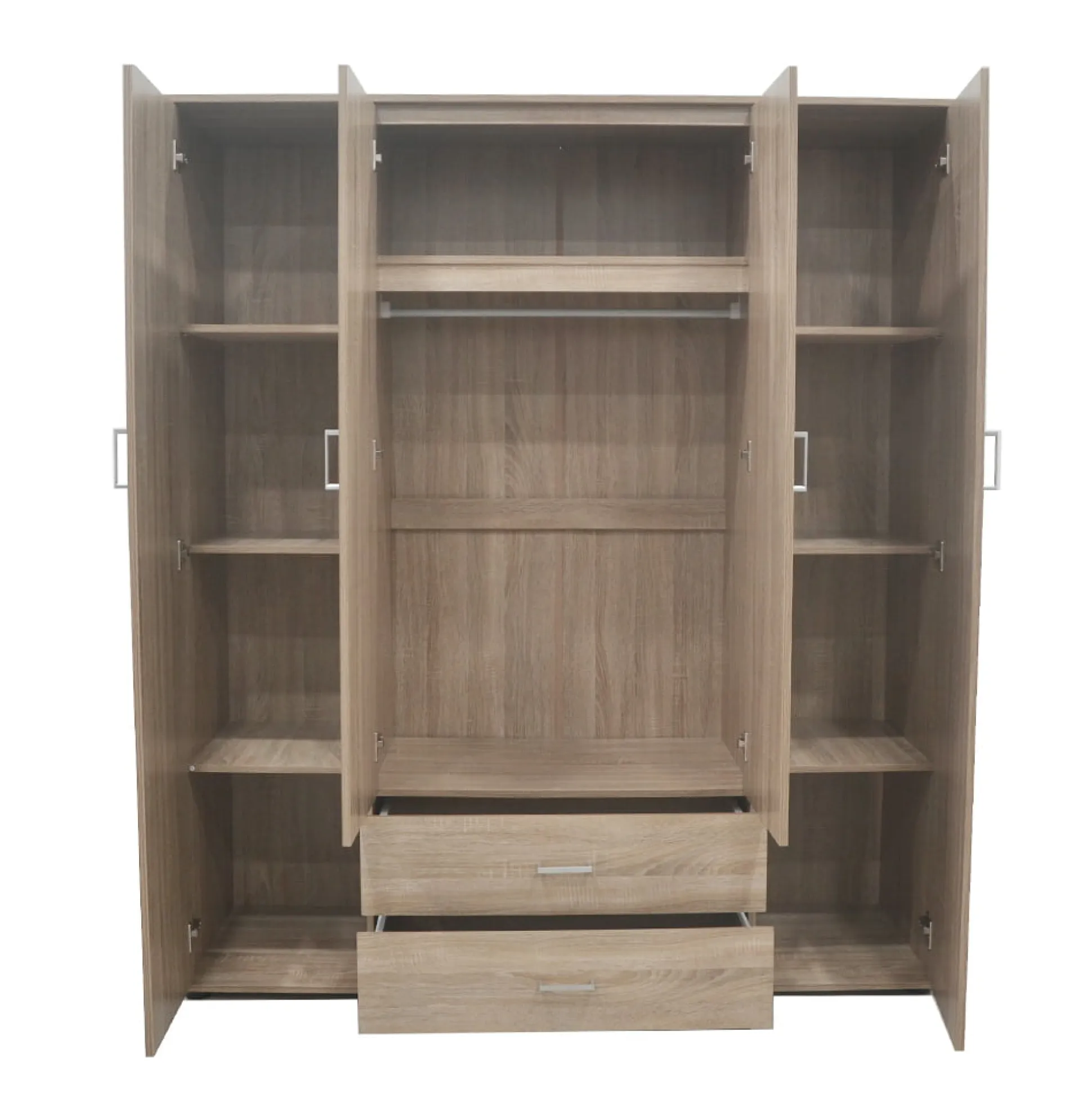 Kledingkast Jean 4-deurs – Spiegel