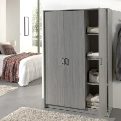 Kledingkast Loek Grijs L