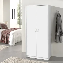 Kledingkast Loek Wit M