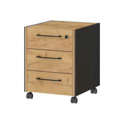 Ladeblok Pytheas Grafiet Eiken