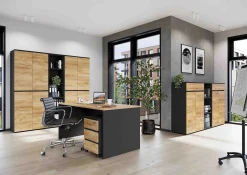 Ladeblok Rio Grafiet Eiken