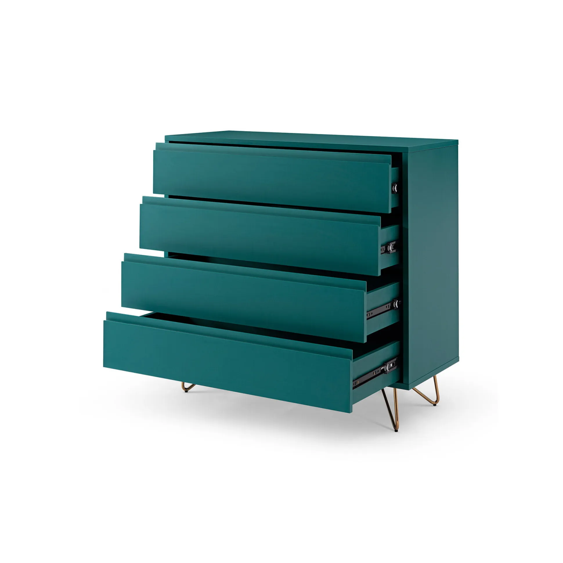 Ladekast Lucy Blauw 90 cm