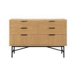 Ladekast Ruben Eiken 120x40x80cm