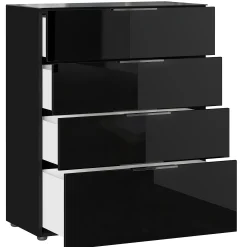 Ladekast Sirmione Zwart