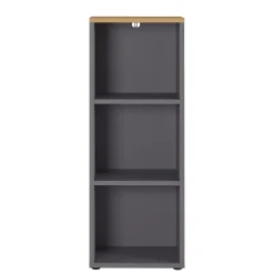 Lage smalle kantoorkast Ergonoma Eiken